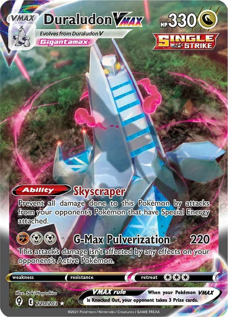 Image for Duraludon VMAX (Alternate Art Secret) (220/203) (SWSH07) - Pokemon