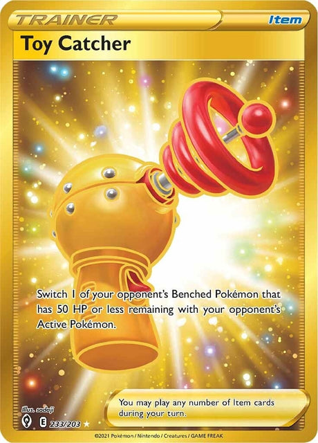 Image for Toy Catcher (Secret) (233/203) (SWSH07: Evolving Skies) - Pokemon