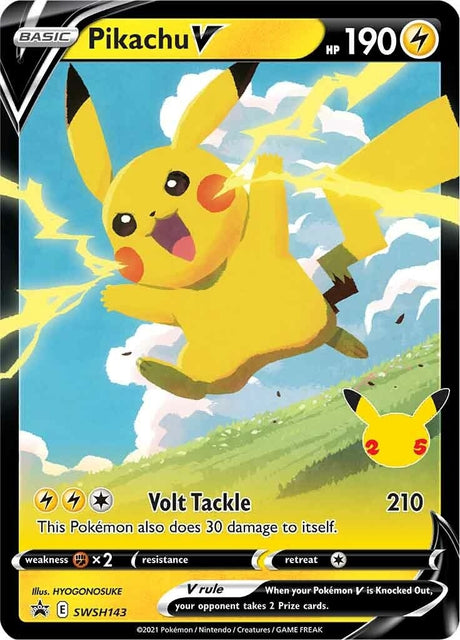 Image for Pikachu V - SWSH143 (SWSH143) (SWSH: Sword & Shield Promo Cards) - Pokemon
