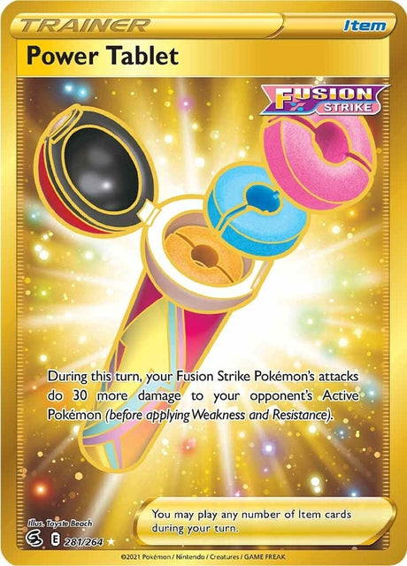 Image for Power Tablet (Secret) (281/264) (SWSH08: Fusion Strike) - Pokemon