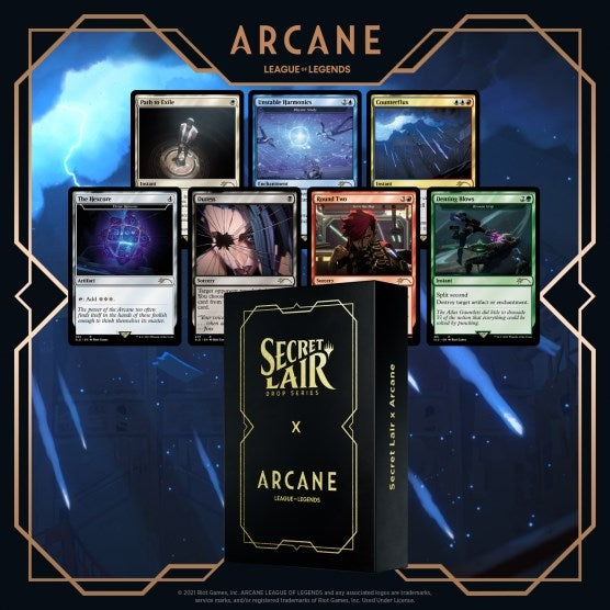 Image for Secret Lair Drop: Secret Lair x Arcane - Non-Foil Edition - Magic: The Gathering