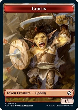 Image for Goblin (012) // Blood (017) Double-Sided Token (Challenger 2022) (12 // 17) (Unique and Miscellaneous Promos) (UMP) - Magic: The Gathering
