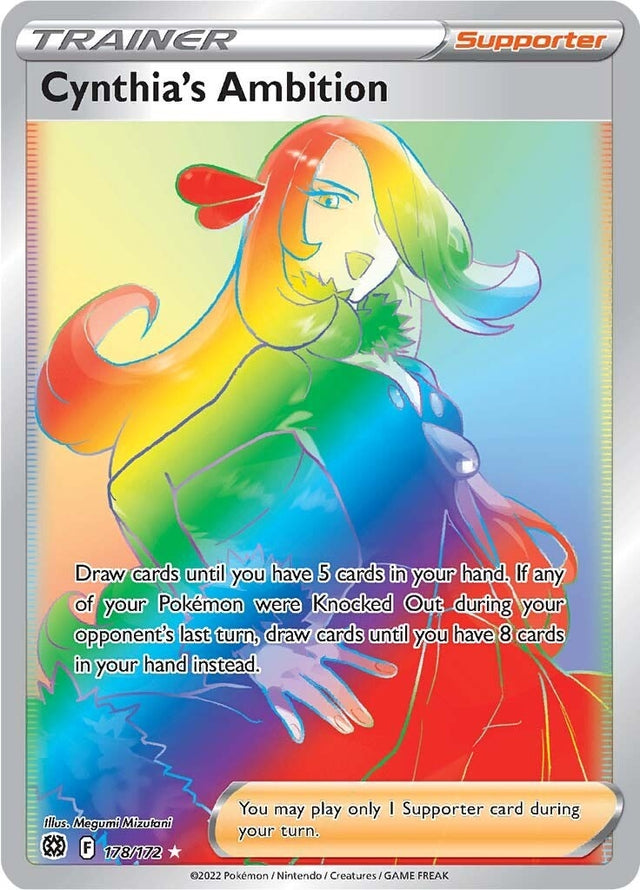 Image for Cynthia's Ambition (Secret) (178/172) (SWSH09: Brilliant Stars) - Pokemon