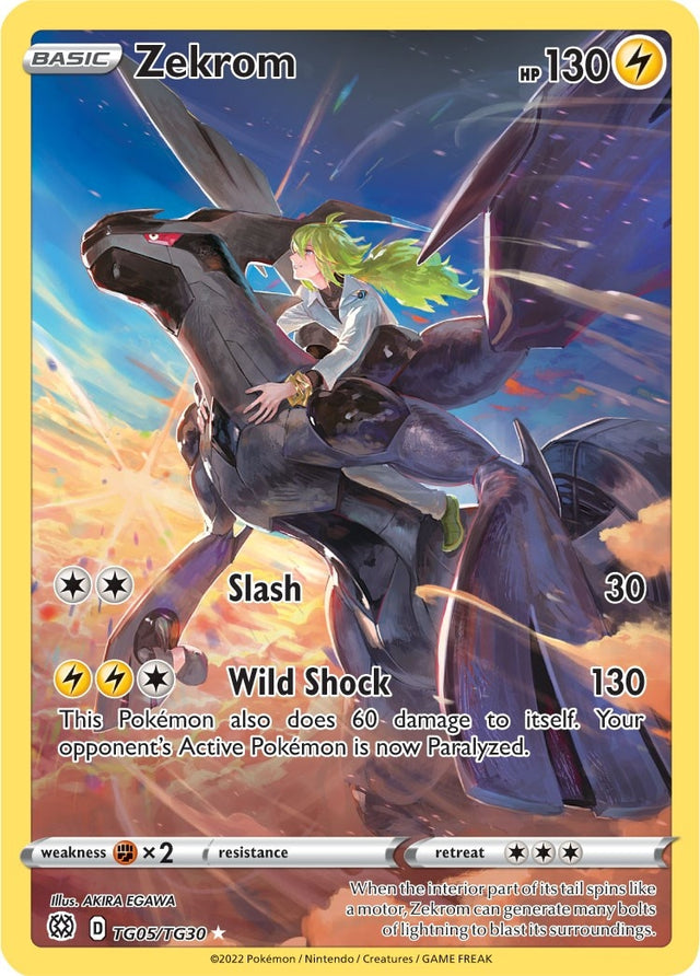 Image for Zekrom (TG05/TG30) (SWSH09:TG) - Pokemon