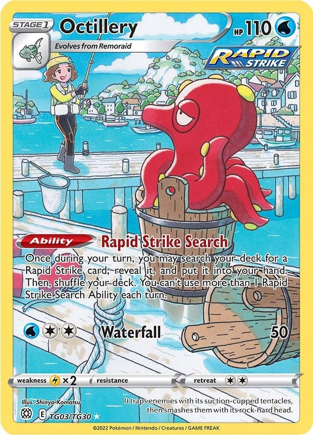 Image for Octillery (TG03/TG30) (SWSH09: Brilliant Stars Trainer Gallery) - Pokemon