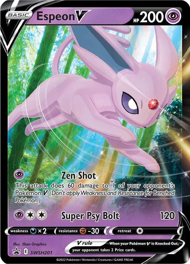 Image for Espeon V - SWSH201 (SWSH201) (SWSH: Sword & Shield Promo Cards) - Pokemon
