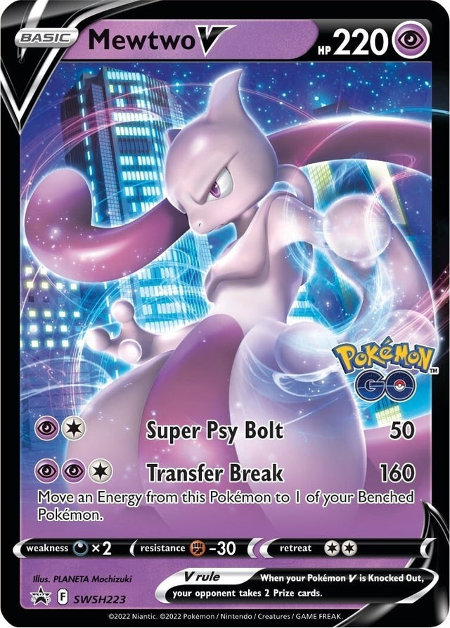 Image for Mewtwo V - SWSH223 (SWSH223) (SWSH: Sword & Shield Promo Cards) - Pokemon