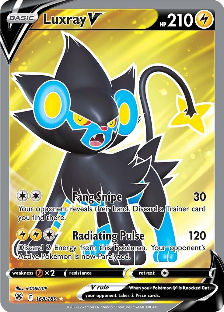 Image for Luxray V (Full Art) (168/189) (SWSH10: Astral Radiance) - Pokemon