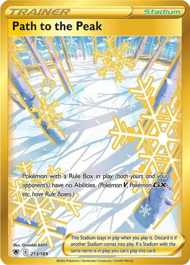 Image for Path to the Peak (Secret) (213/189) (SWSH10: Astral Radiance) - Pokemon