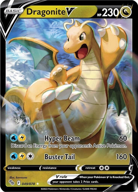 Image for Dragonite V (049/078) (Pokemon GO) - Pokemon