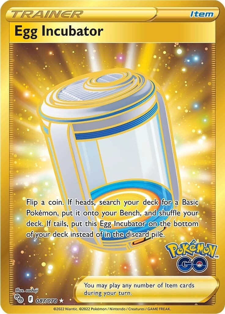 Egg Incubator (Secret) (087/078) (Pokemon GO)