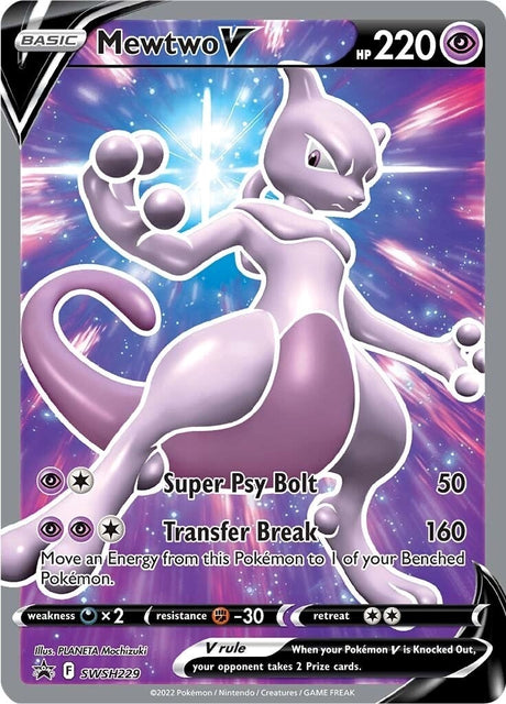 Image for Mewtwo V - SWSH229 (SWSH229) (SWSH: Sword & Shield Promo Cards) - Pokemon
