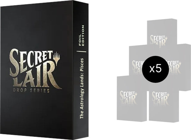 Image for Secret Lair: Astrology Lands (Pisces) Bundle - Traditional Foil Edition - Magic: The Gathering