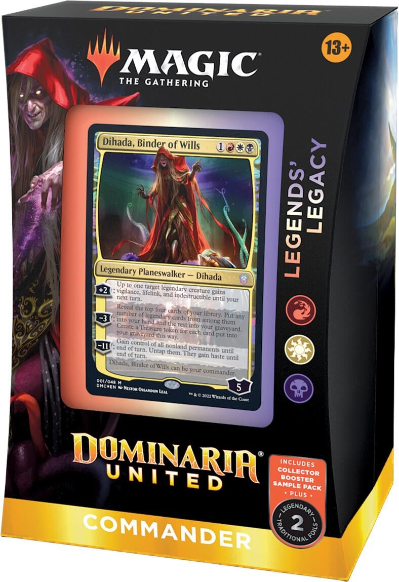 Image for Dominaria United Commander Deck - Legends' Legacy - Magic: The Gathering