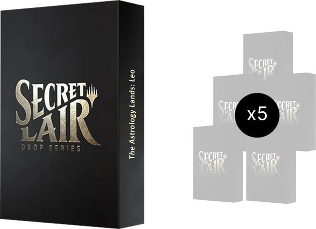 Image for Secret Lair Drop: Astrology Lands (Leo) Bundle - Non-Foil Edition - Magic: The Gathering