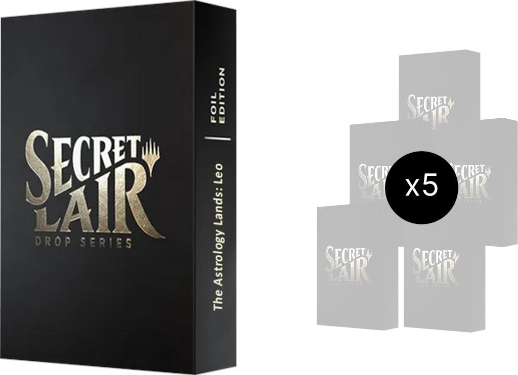 Image for Secret Lair Drop: Astrology Lands (Leo) Bundle - Traditional Foil Edition - Magic: The Gathering