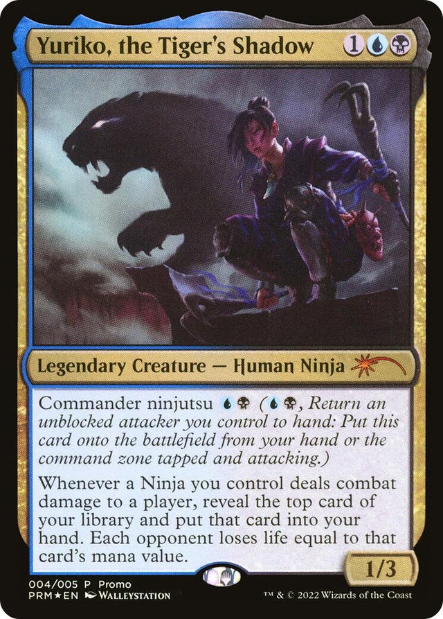Image for Yuriko, the Tiger's Shadow (4) (Foil) (Unique and Miscellaneous Promos) (UMP) - Magic: The Gathering