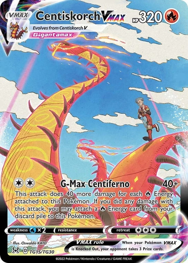 Image for Centiskorch VMAX (TG15/TG30) (SWSH11: Lost Origin Trainer Gallery) - Pokemon