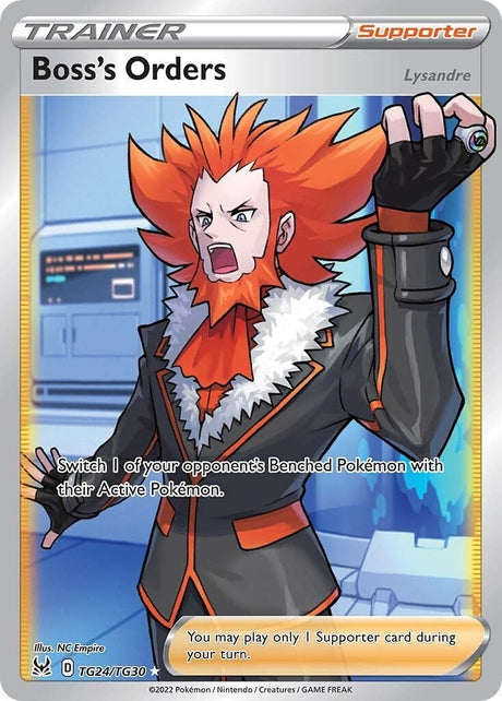 Image for Boss's Orders (TG24/TG30) (SWSH11: TG) - Pokemon