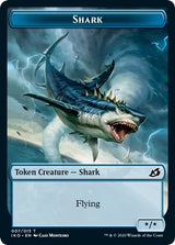 Image for Shark // Shark Double-Sided Token (Pioneer 2022) (7) (Unique and Miscellaneous Promos) (UMP) - Magic: The Gathering