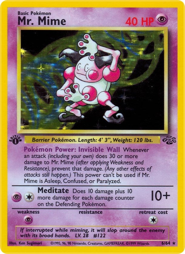 Image for Mr. Mime (6) (06/64) (Jungle) - Pokemon