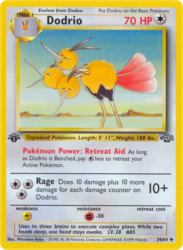 Image for Dodrio (34/64) (Jungle) - Pokemon