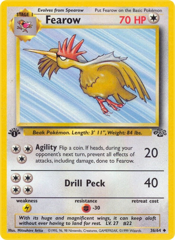 Image for Fearow (36/64) (Jungle) - Pokemon