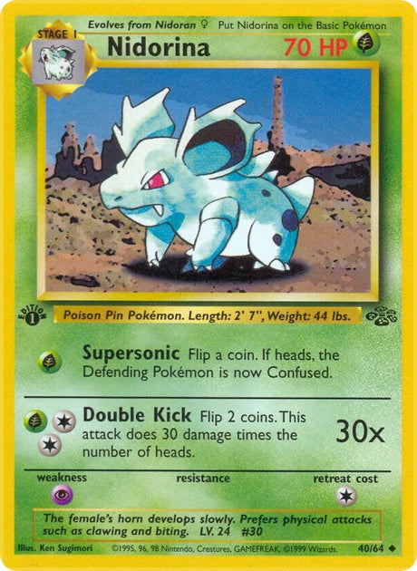 Image for Nidorina (40/64) (Jungle) - Pokemon