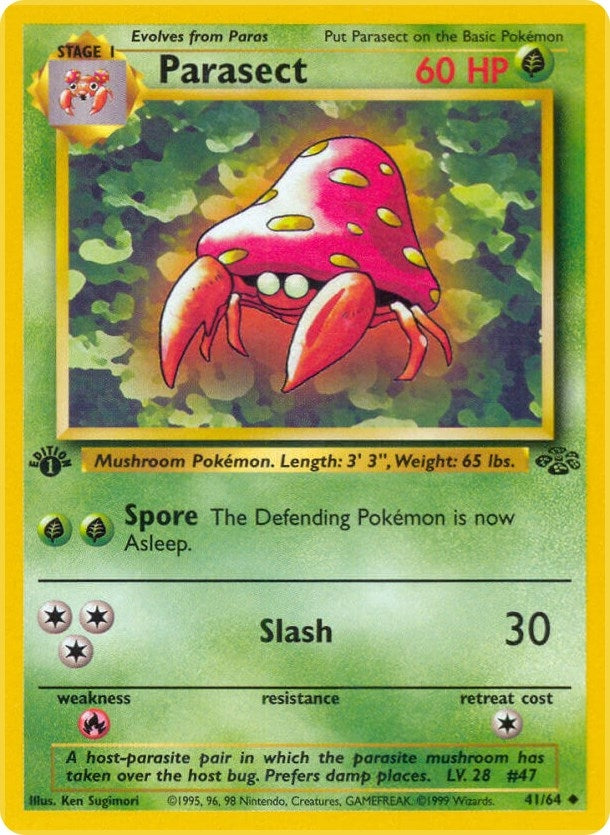 Image for Parasect (41/64) (Jungle) - Pokemon