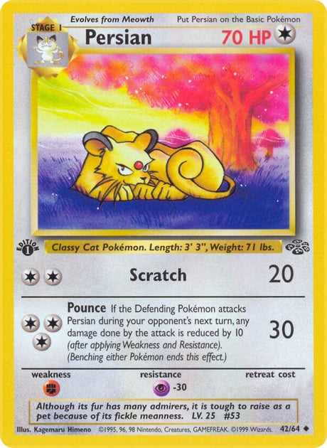 Image for Persian (42/64) (Jungle) - Pokemon