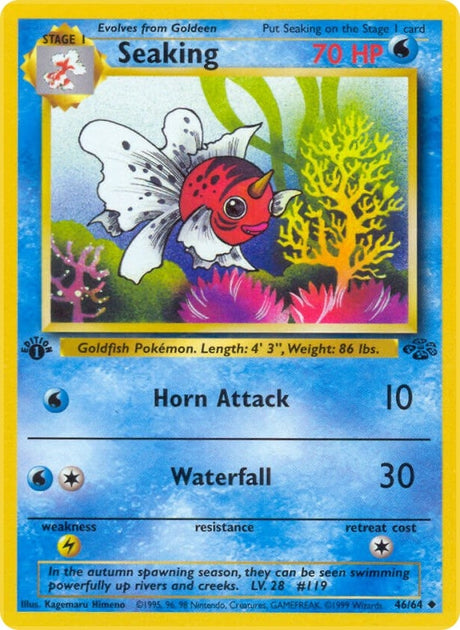 Image for Seaking (46/64) (Jungle) - Pokemon