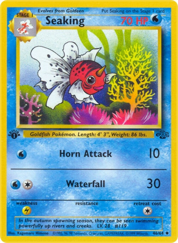 Image for Seaking (46/64) (Jungle) - Pokemon