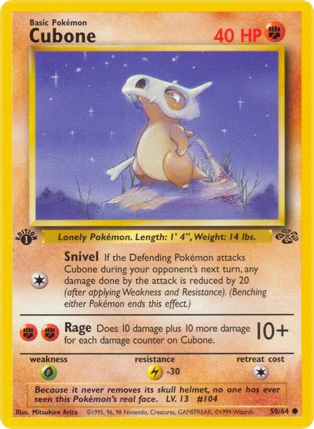 Image for Cubone (50/64) (Jungle) - Pokemon