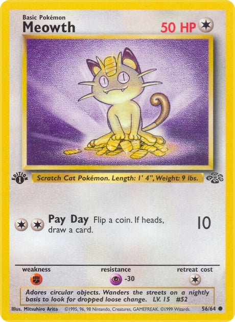 Image for Meowth (56/64) (Jungle) - Pokemon