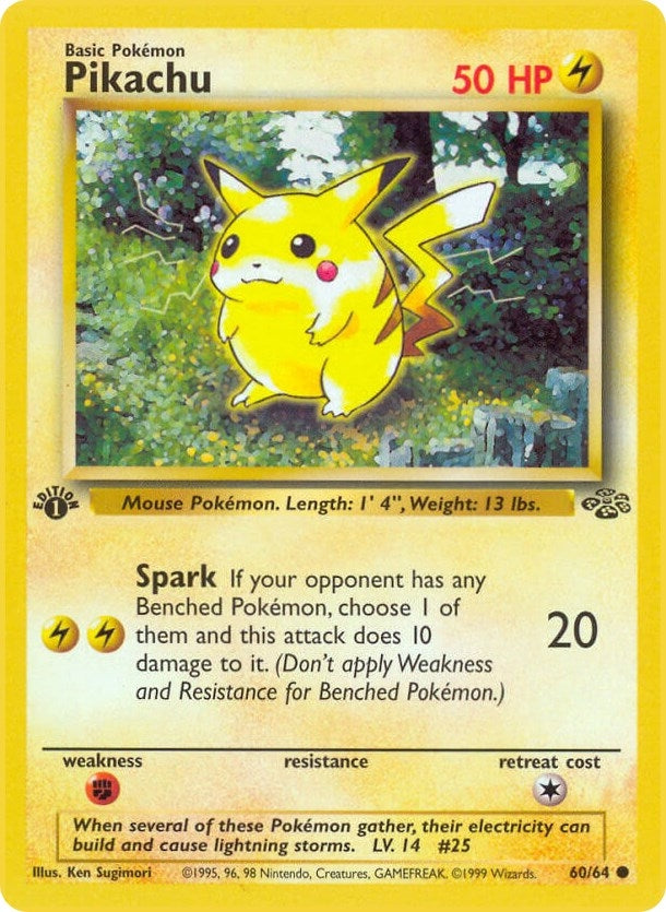 Image for Pikachu (60/64) (Jungle) - Pokemon