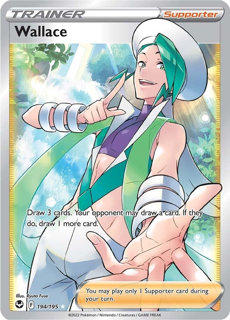 Image for Wallace (Full Art) (194/195) (SWSH12) - Pokemon
