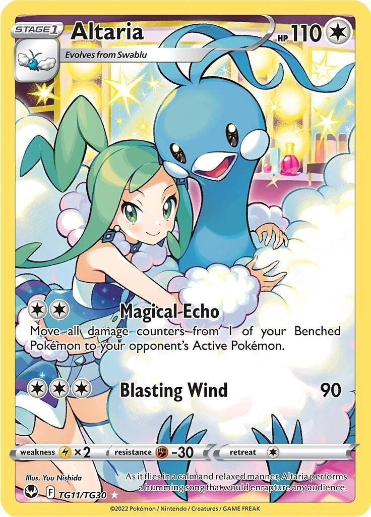 Altaria (TG11/TG30) (SWSH12: Silver Tempest Trainer Gallery)