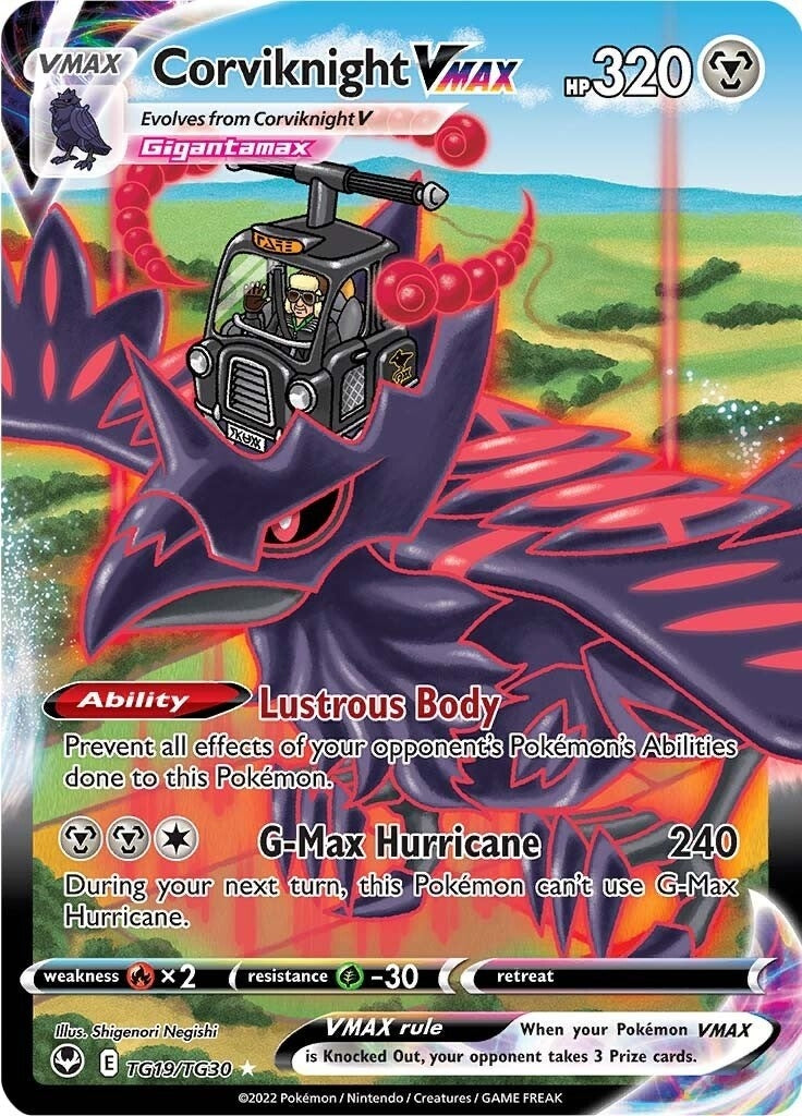 Image for Corviknight VMAX (TG19/TG30) (SWSH12: Silver Tempest Trainer Gallery) - Pokemon