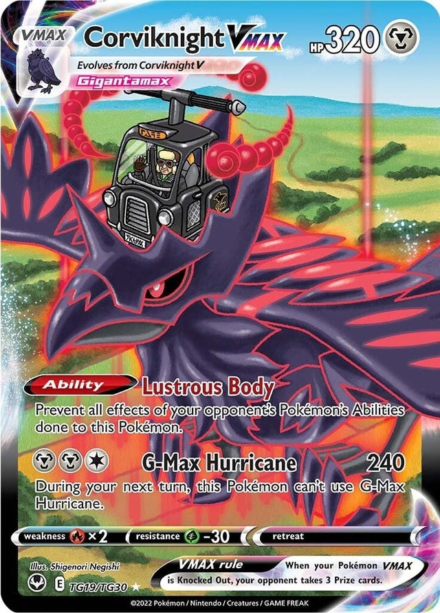 Image for Corviknight VMAX (TG19/TG30) (SWSH12: Silver Tempest Trainer Gallery) - Pokemon