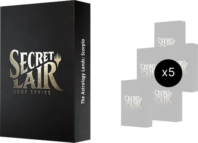 Image for Secret Lair Drop: Astrology Lands (Scorpio) Bundle - Non-Foil Edition - Magic: The Gathering