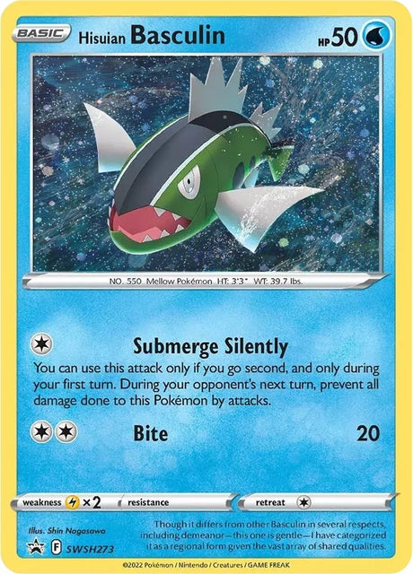 Image for Hisuian Basculin - SWSH273 (SWSH273) (SWSH: Sword & Shield Promo Cards) - Pokemon