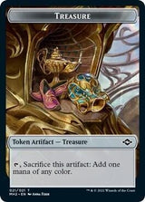 Image for Treasure // Emblem - Daretti Double-sided Token (Secret Lair) (18 // 21) (Unique and Miscellaneous Promos) (UMP) - Magic: The Gathering