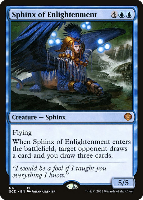 Image for Sphinx of Enlightenment (61) (Starter Commander Decks) - Magic: The Gathering