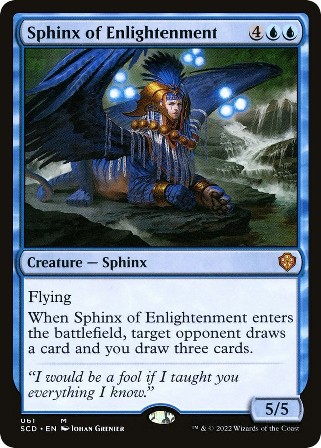 Image for Sphinx of Enlightenment (61) (Starter Commander Decks) - Magic: The Gathering