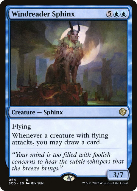 Image for Windreader Sphinx (64) (Starter Commander Decks) - Magic: The Gathering