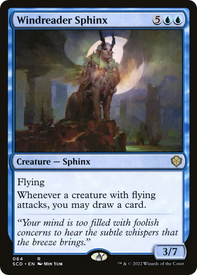 Image for Windreader Sphinx (64) (Starter Commander Decks) - Magic: The Gathering