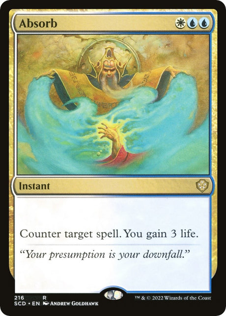 Image for Absorb (216) (Starter Commander Decks) - Magic: The Gathering