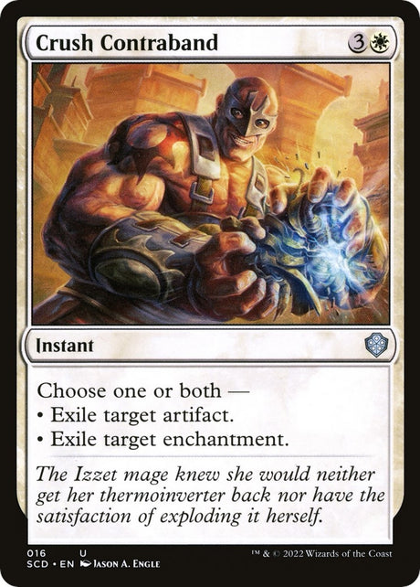 Image for Crush Contraband (16) (Starter Commander Decks) - Magic: The Gathering
