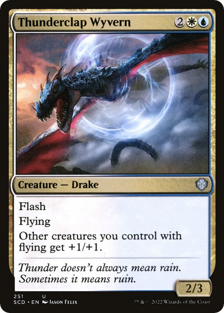 Image for Thunderclap Wyvern (251) (Starter Commander Decks) - Magic: The Gathering