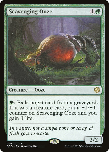 Image for Scavenging Ooze (210) (Starter Commander Decks) - Magic: The Gathering